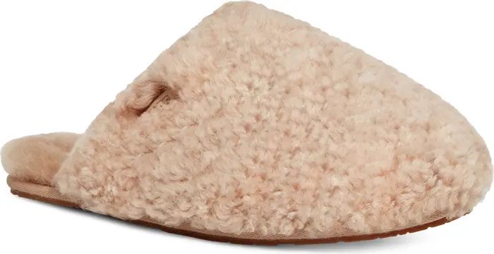 UGG® Maxi Curly Genuine Shearling Clog (Women) | Nordstrom | Nordstrom