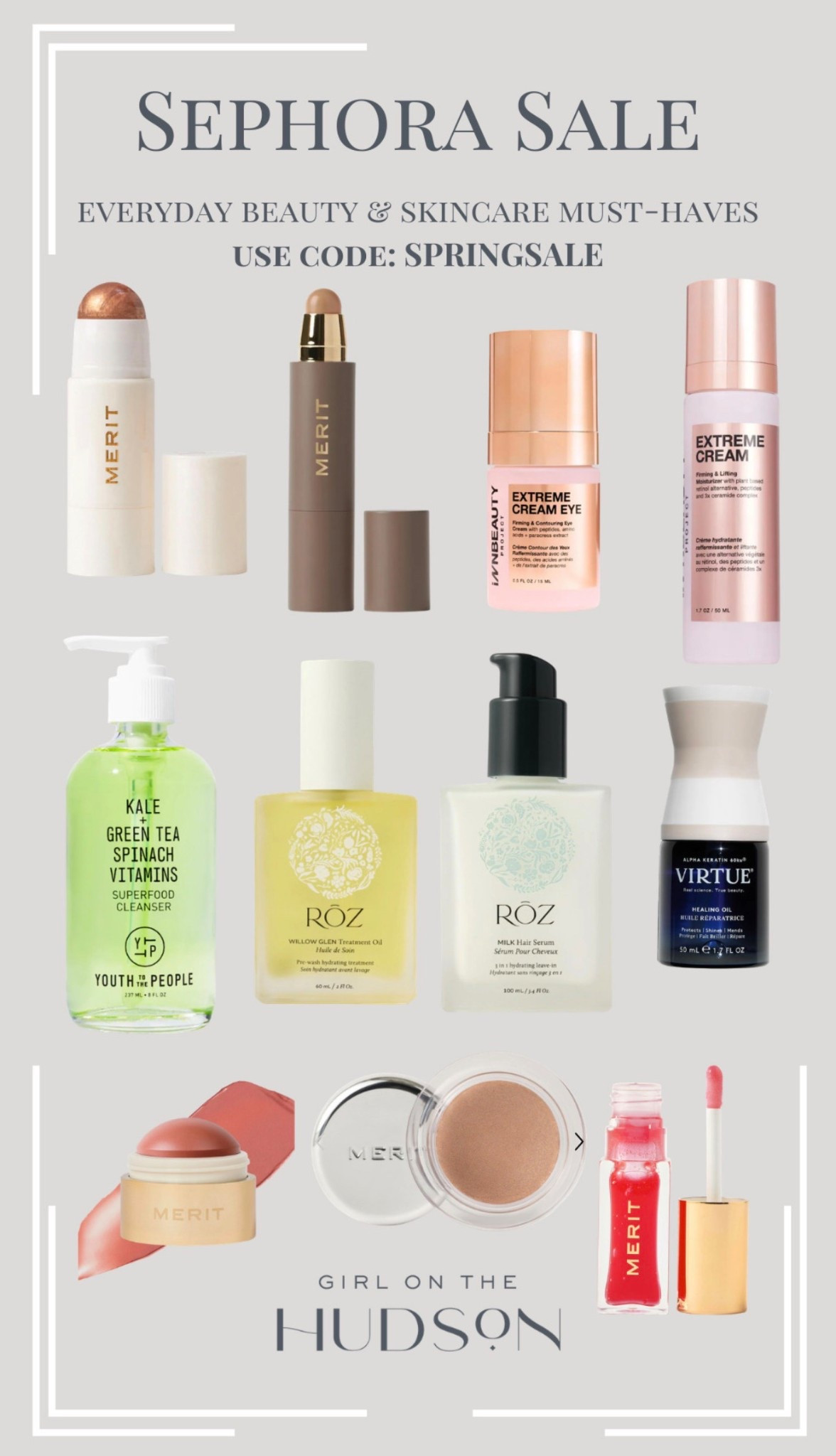 SEPHORA SALE ENDS TODAY!! Last xhanxe to restock all of you favorites at discounted prices 🙌🏻 Linking the few products that I own and love and use every single day… 

Use code SPRINGSALE! 

 

#LTKSaleAlert #LTKselfcare #LTKBeauty