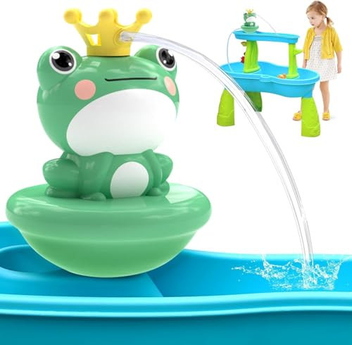 weirtoya Water Table Pump for Toddlers, Unicorn Toys Battery Powered Pump for Water Table Cordless Work Splash Toys Kids Toddler Summer Outddor Toys | Amazon (US)