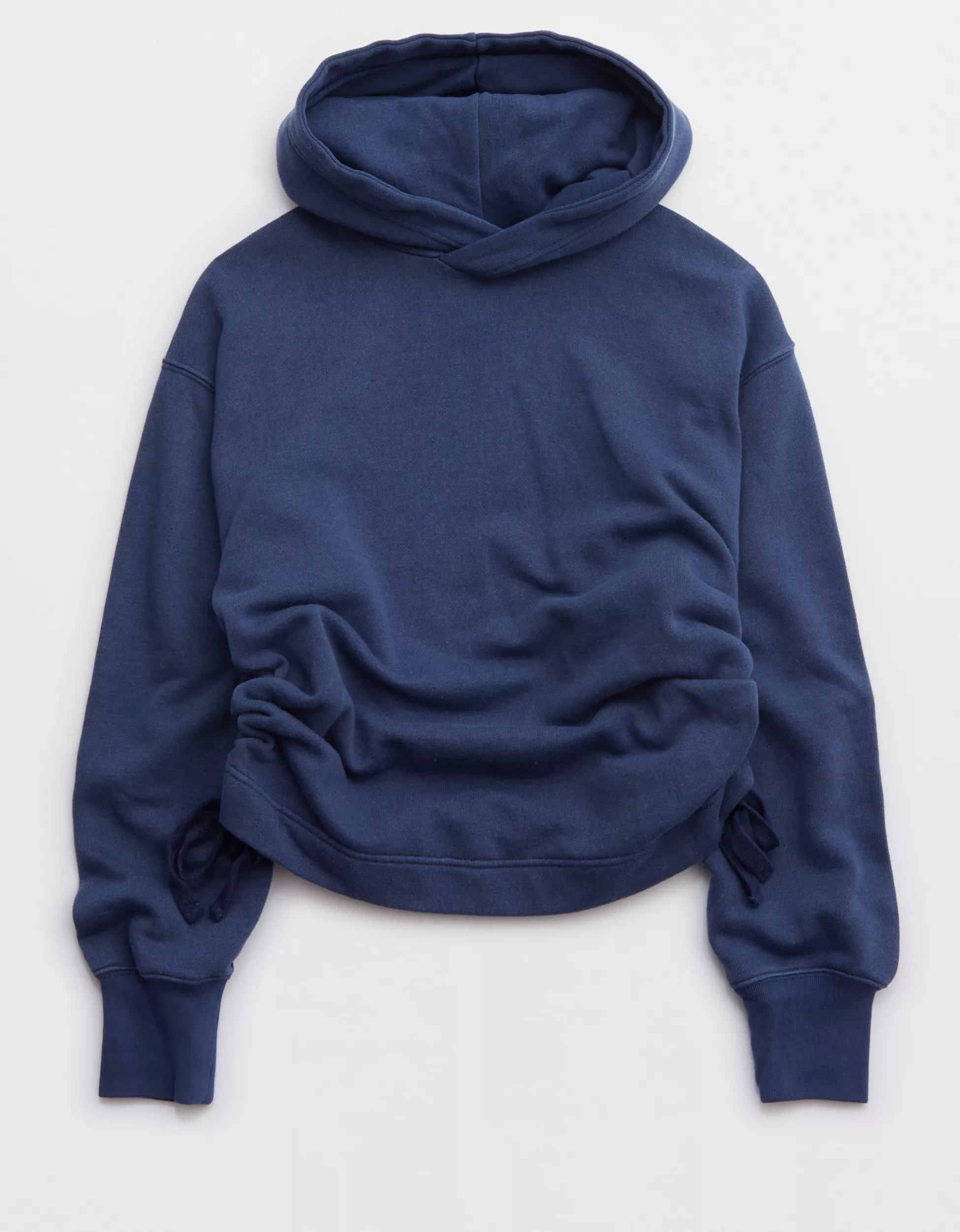 Aerie Side Ruched Hoodie | Aerie