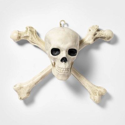 Skeleton Crossbone Wall Decor Halloween Decorative Prop - Hyde &#38; EEK! Boutique&#8482; | Target
