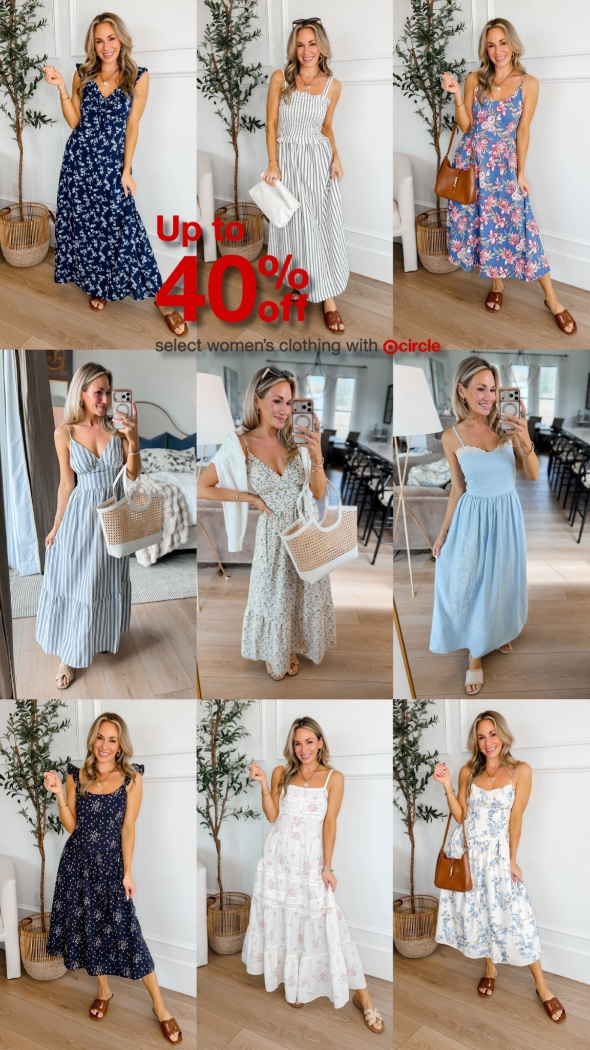 Up to 40% off Target!! I’m wearing my true size xs in all! 






Spring dress. Easter dress. Mother’s Day dress. Vacation dress. 

#LTKmomlife #LTKSaleAlert #LTKPetite