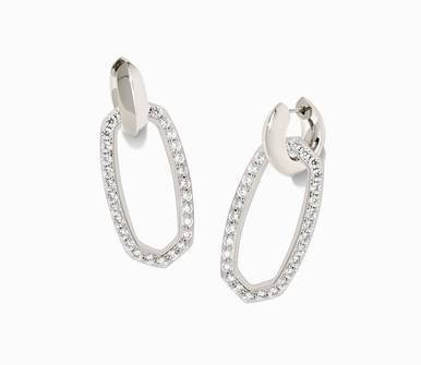 Danielle Mikki Metal Huggie | Kendra Scott