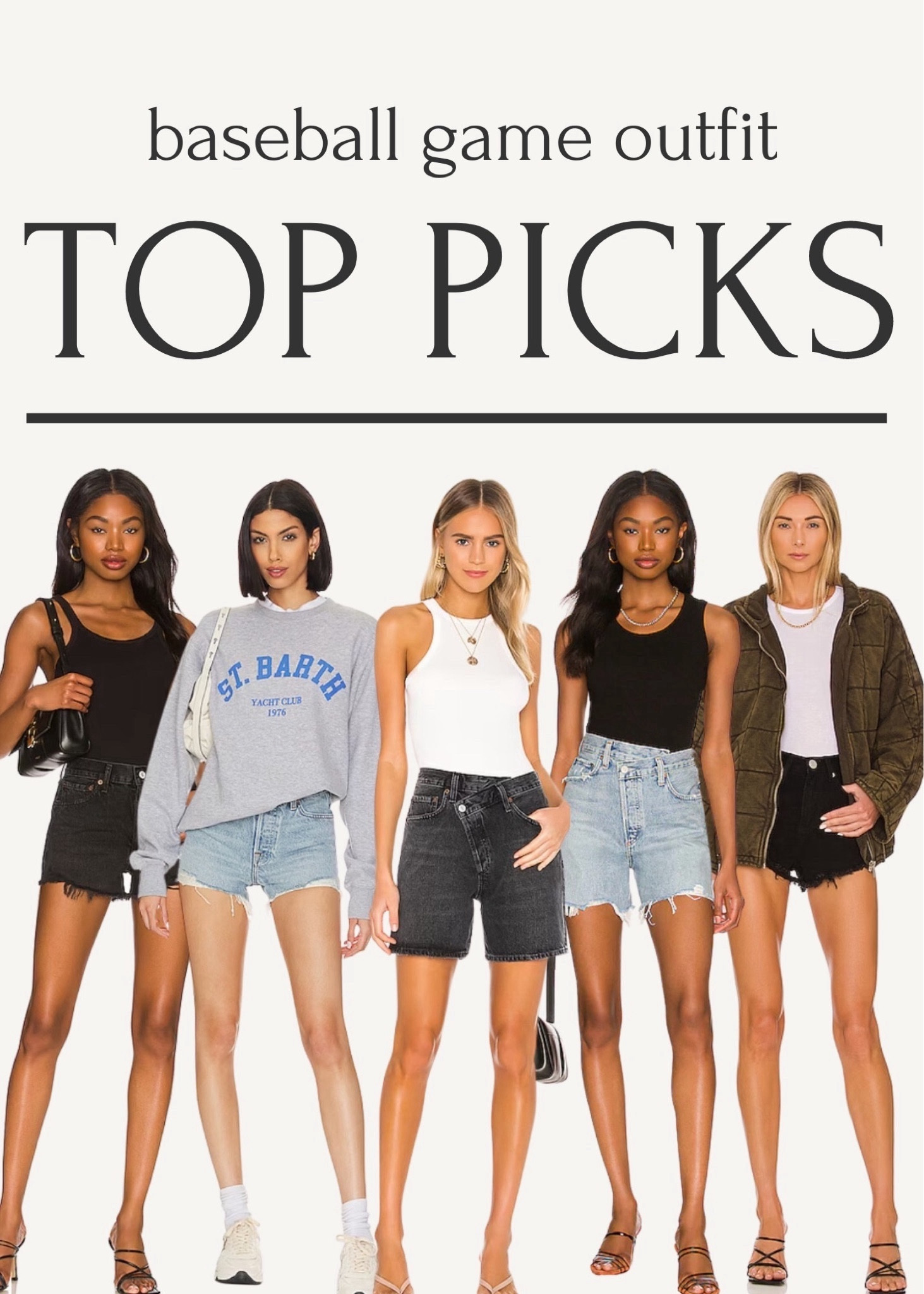 Baseball game outfit ideas!! #baseballgame #baseball #baseballgameoutfit #baseballoutfit #springtraining #speingtrainingoutfit #baseballseason 

#LTKstyletip #LTKU #LTKSeasonal