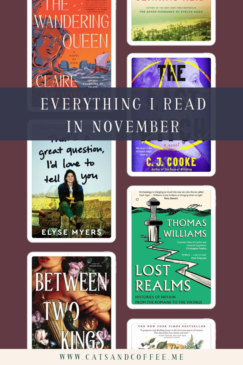 Looking for your next great read? This November wrap-up covers romance, contemporary fiction, mythology, fantasy, historical fiction, and non-fiction — with standout titles from Elyse Myers, Lindsay Straube, and Taylor Jenkins Reid. Click through for the full reading journal & follow for more bookish content, including book reviews, reading guides, and gifts for book lovers! 

 #LTKCyberWeek #LTKstorytime #LTKSeasonal