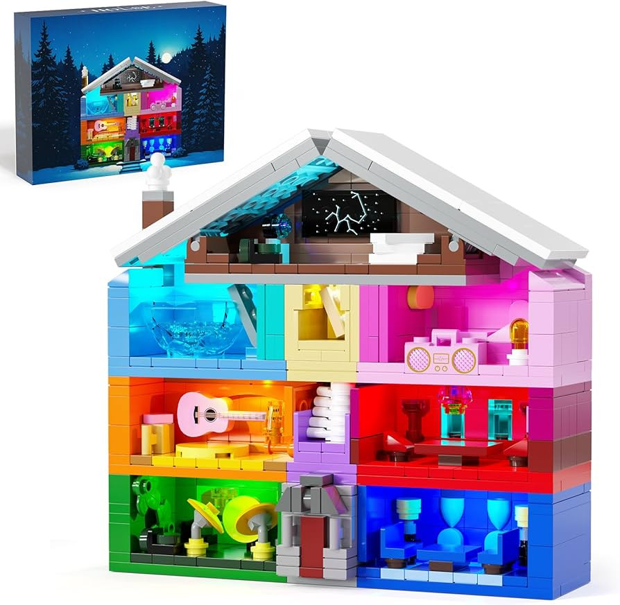 DreamCreators House Building Toys Set with Led Light, Architecture Building Model Compatible with... | Amazon (US)