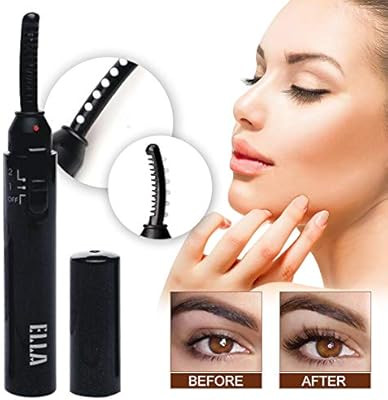 Heated Eyelash Curler, Electric Eyelash Curler, Quick Heating & Long Lasting, Promote Eyelash Gro... | Amazon (US)