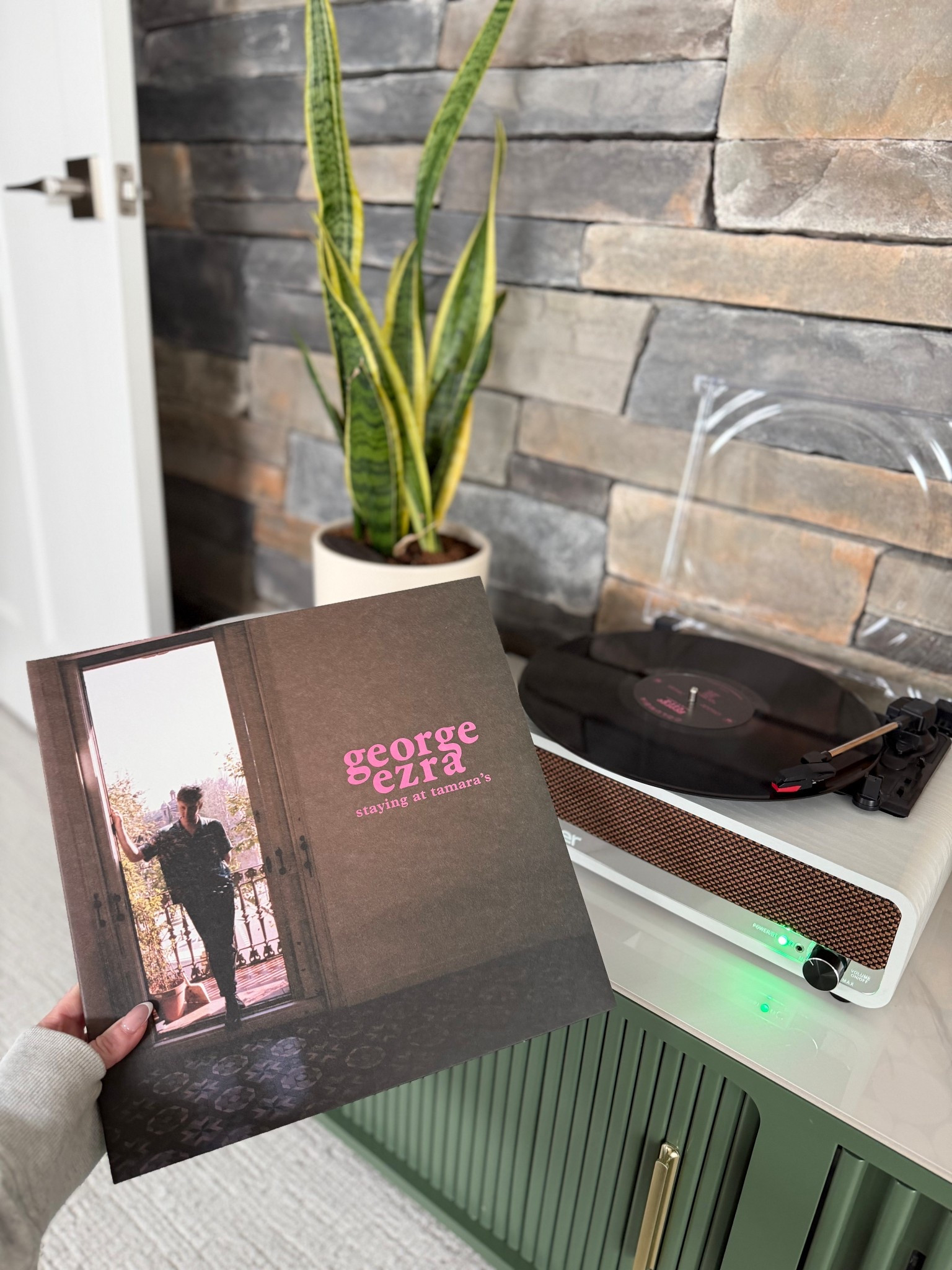 George Ezra on vinyl 
Record player turntable on Amazon is the perfect piece for starting a vinyl record collection  