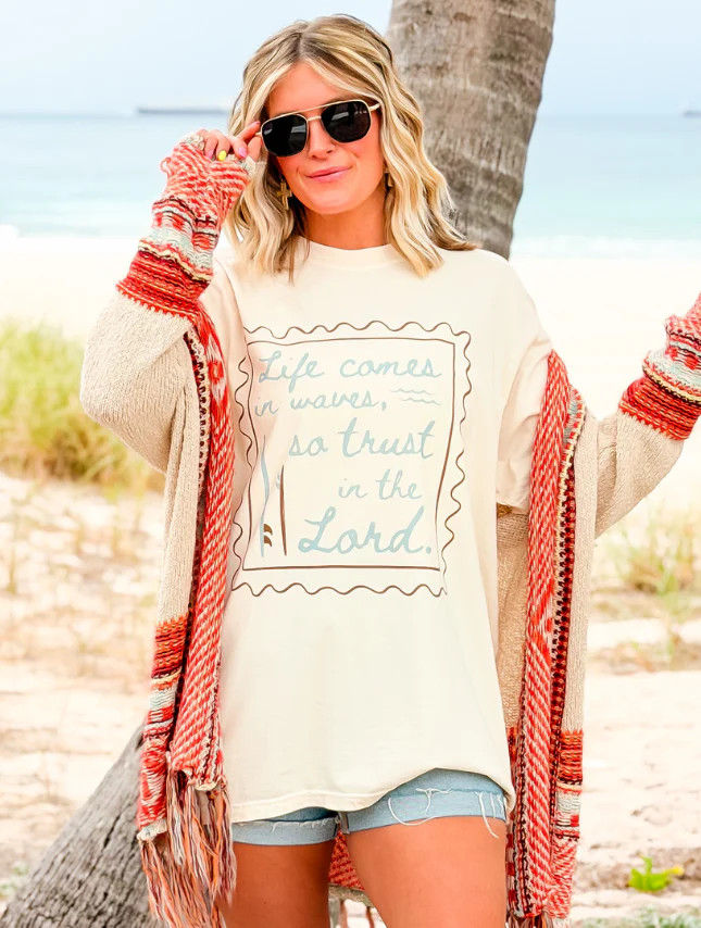 Life Comes In Waves Tee | Worthy Wear