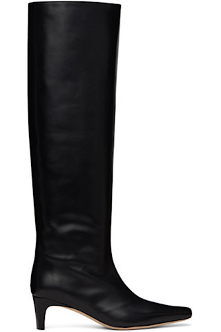 Black Wally Tall Boots | SSENSE