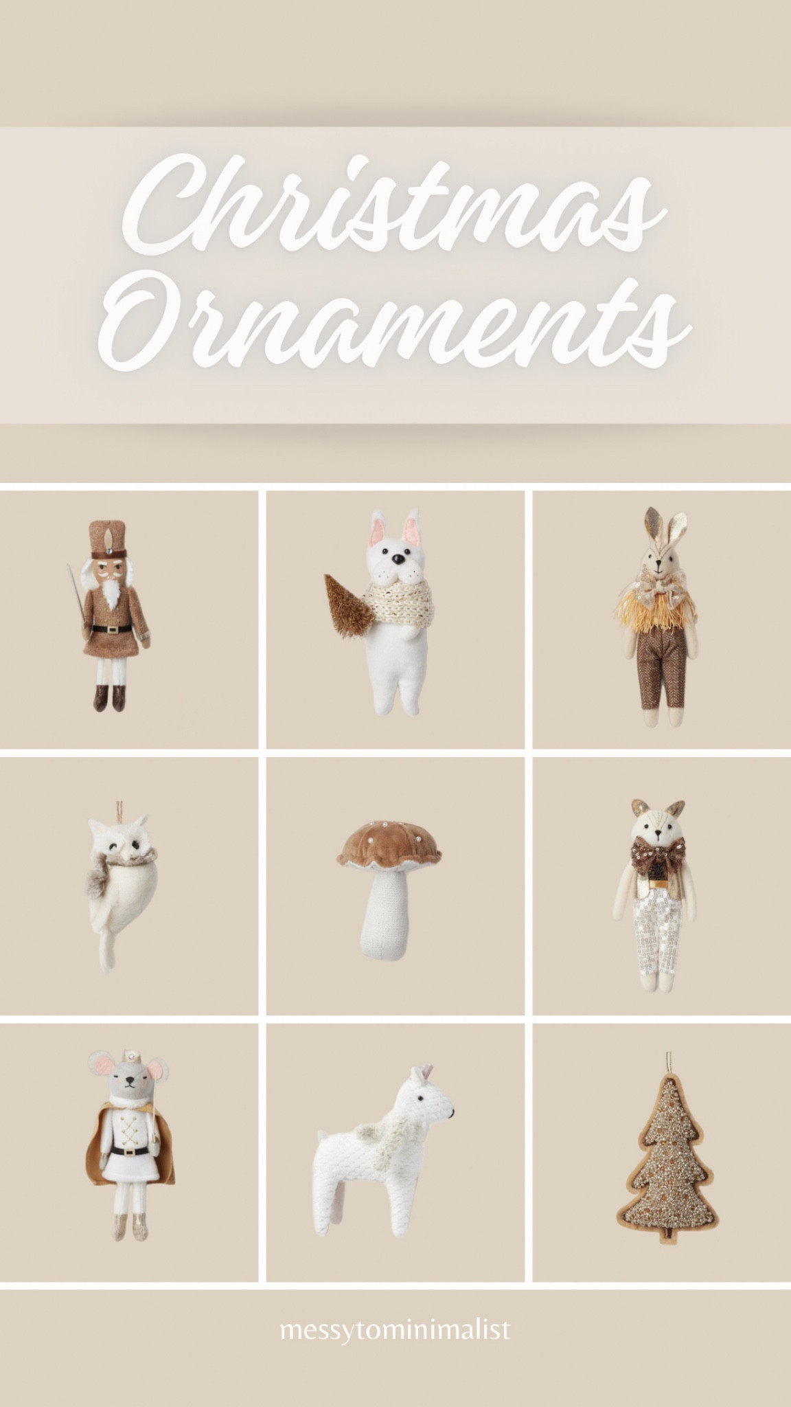 Christmas ornaments for kids from Target


#LTKSeasonal #LTKHoliday #LTKkids