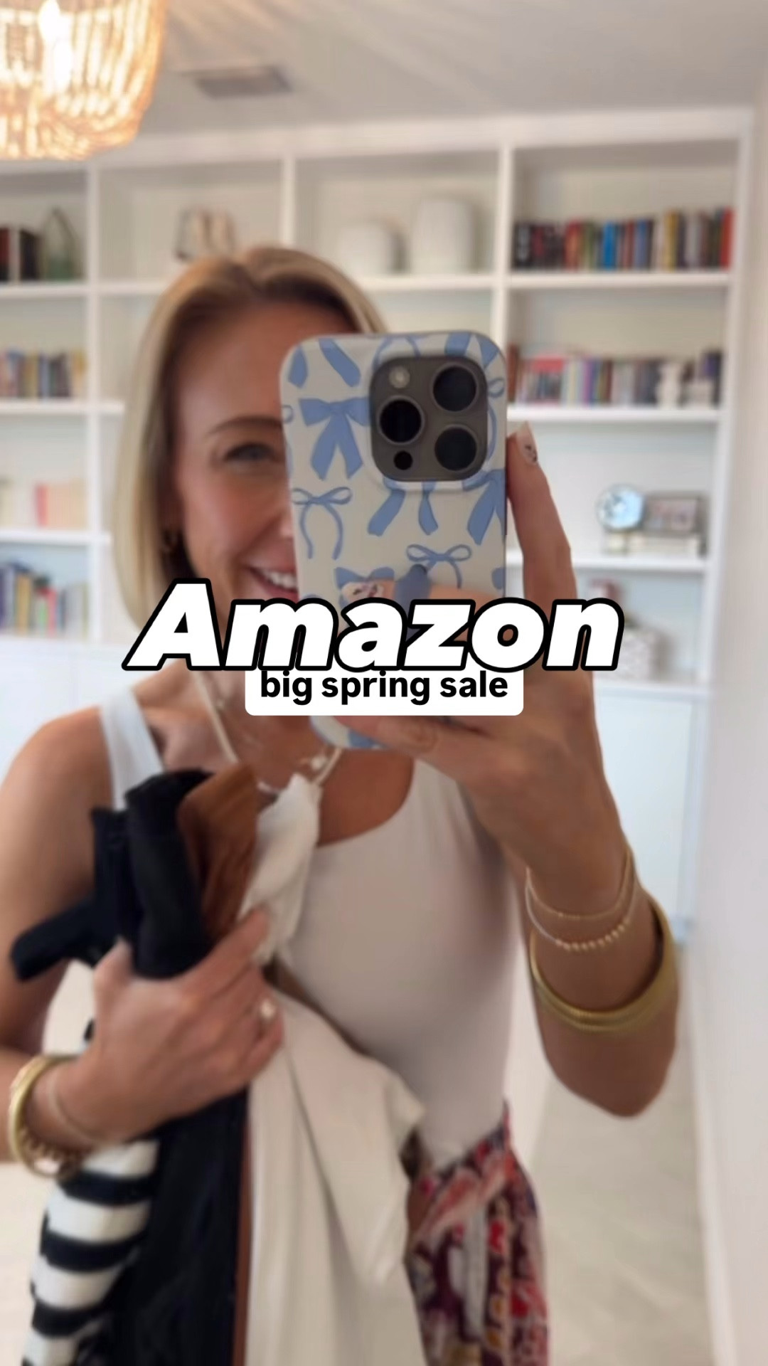 Amazon big spring sale, fashion finds:
1. & 3. Tank - size XS. 
2. & 4. Maxi Skirt - size small.
5. T-shirt - size small.
6. Trousers - size small (regular length).
7. Striped built in bra tank - size small.
8. Work Yoga Pants - size small (these are the 27” inseam, but I prefer the 29” inseam).
@amazon #ad #founditonamazon

#LTKOver40 #LTKSaleAlert #LTKSeasonal