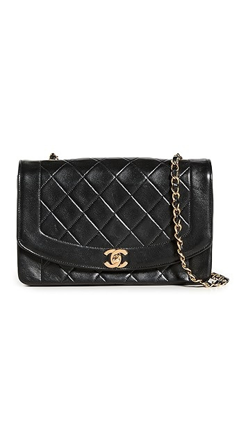 Chanel Black Quilted Bag | Shopbop