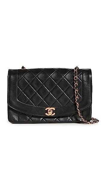 Chanel Black Quilted Bag | Shopbop