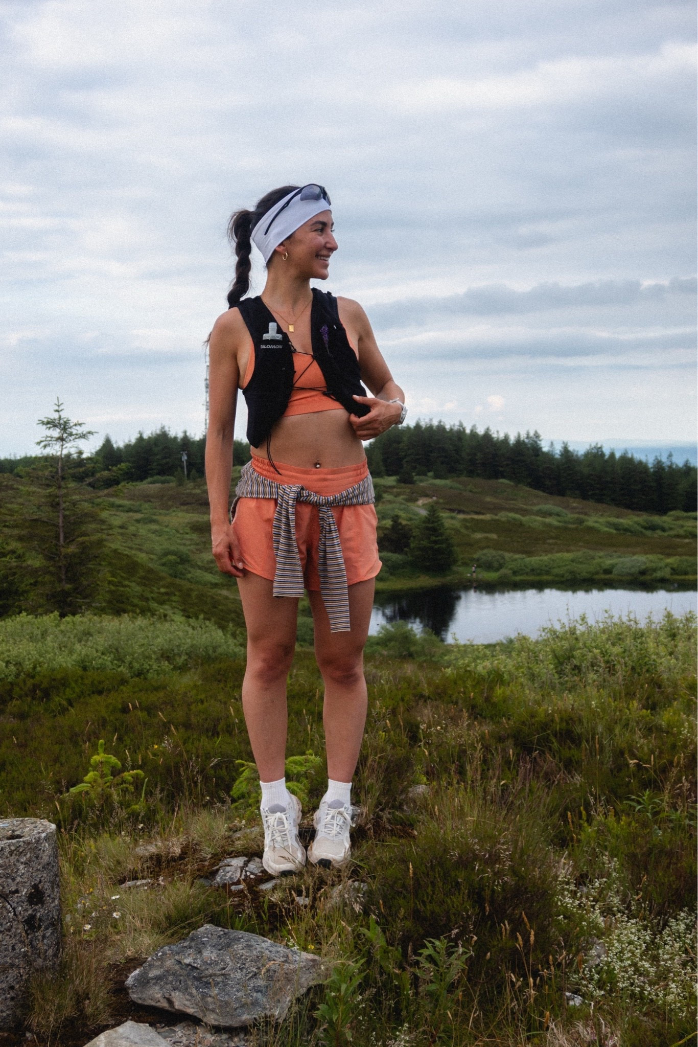 trail run (and walk🙂‍↔️)