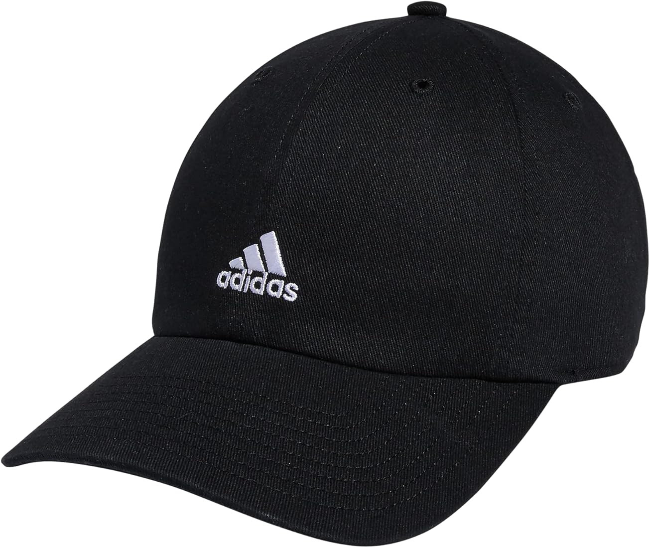 adidas Women's Saturday Hat, relaxed fit athletic adjustable cotton baseball cap | Amazon (US)
