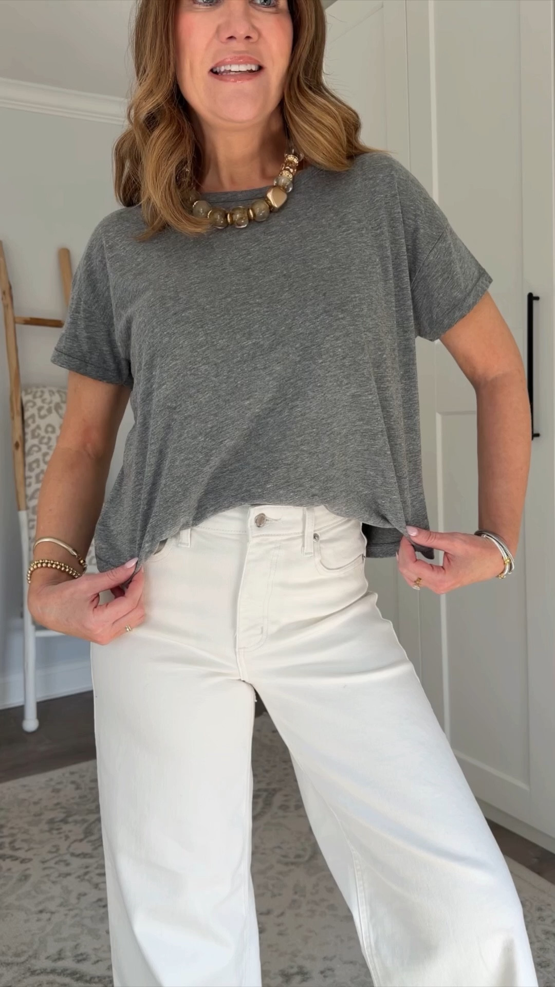 The BEST tee has been restocked! It’s cut in the bias (which is so rare with a knit) so it’s Ulta flattering. Just $10. Several colors and I’m in a medium.

#LTKTall #LTKootd #LTKSeasonal