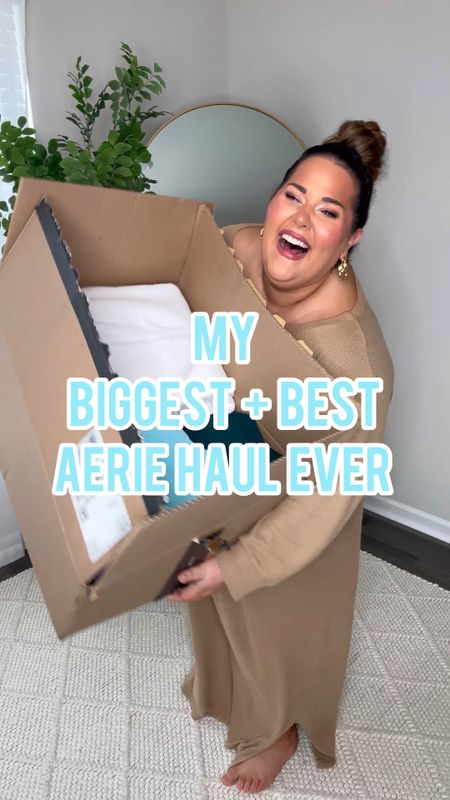 My biggest + BEST aerie haul ever! Literally LOVE all of these sets so much!! I’m wearing an XXL in everything!  

#LTKplussize #LTKstyletip