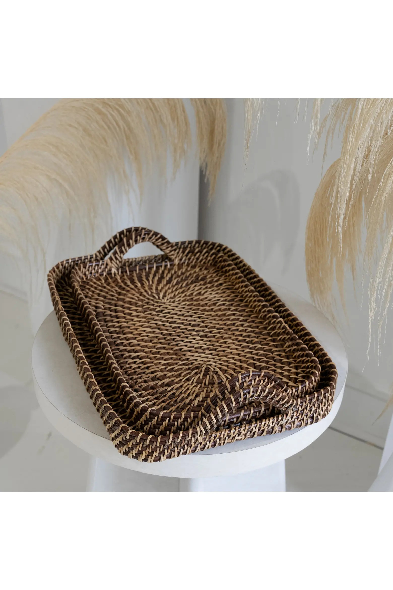 Brown & Natural Rectangle Tray | Nordstrom | Nordstrom
