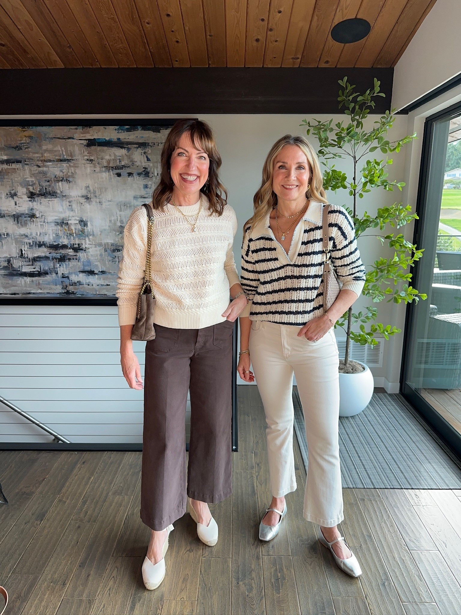 So excited for spring fashion! We’re ready to switch it up to lighter colors & lighter layers!🌸 

#LTKOver40 #LTKSeasonal #LTKootd