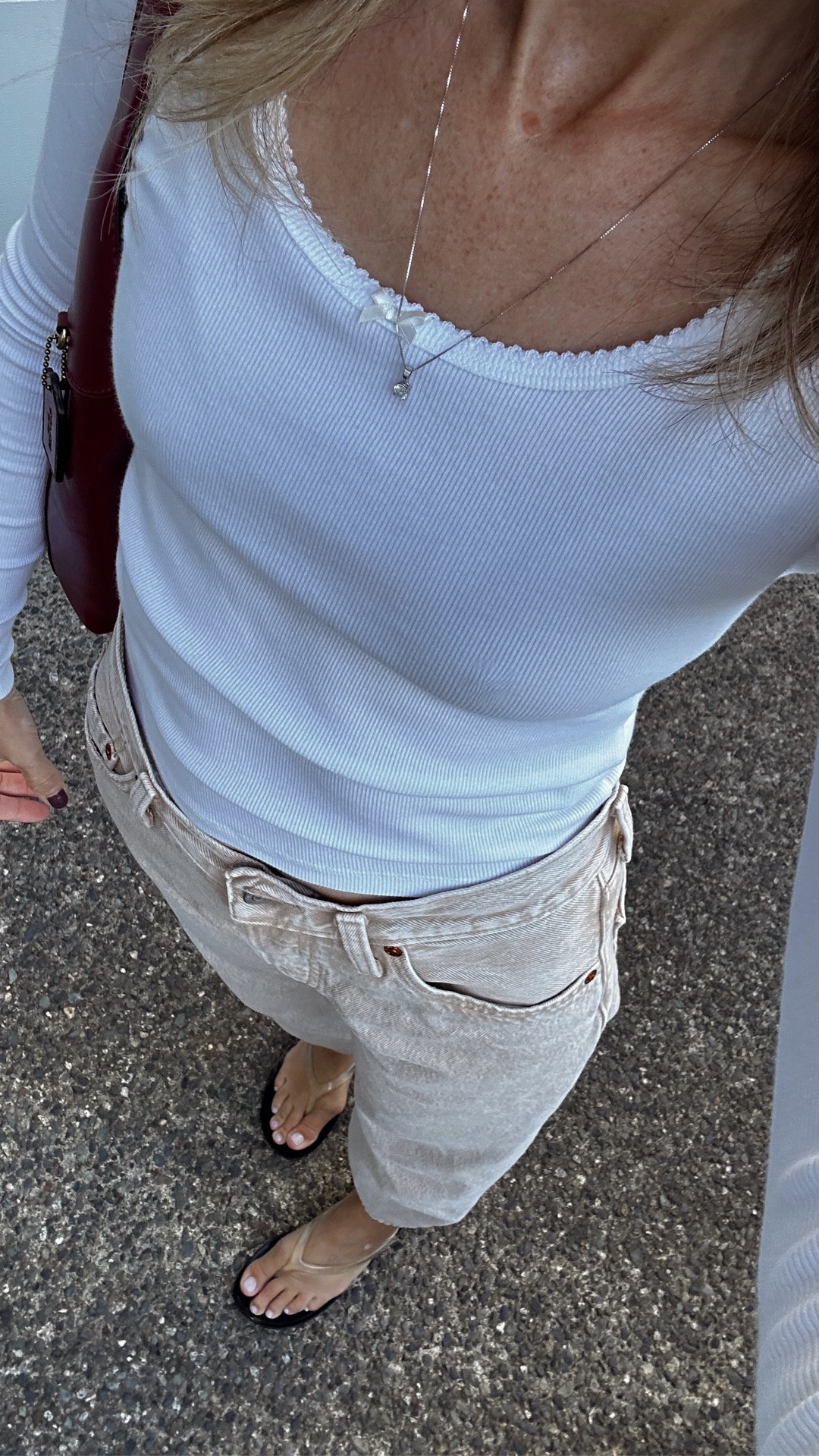 Softest tee - have in multiple colours & styles. 

Jeans are sold out in this wash but linked different washes. Wearing a size 24  

#LTKcanada #LTKstyletip