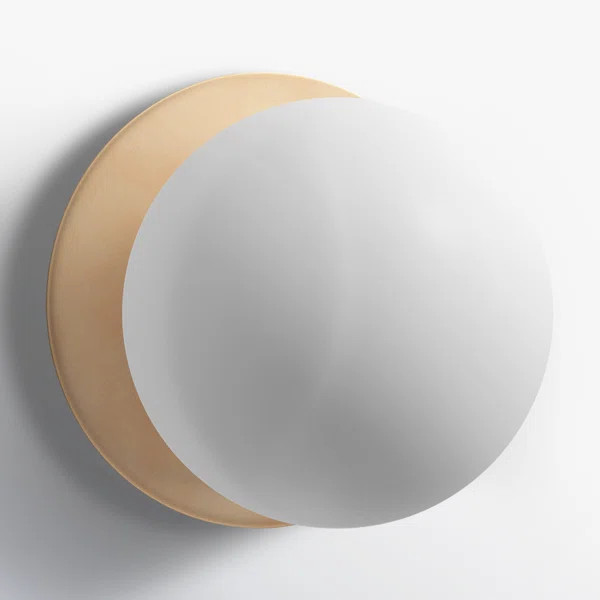 Drake Steel Flush Mounted Sconce | Wayfair North America