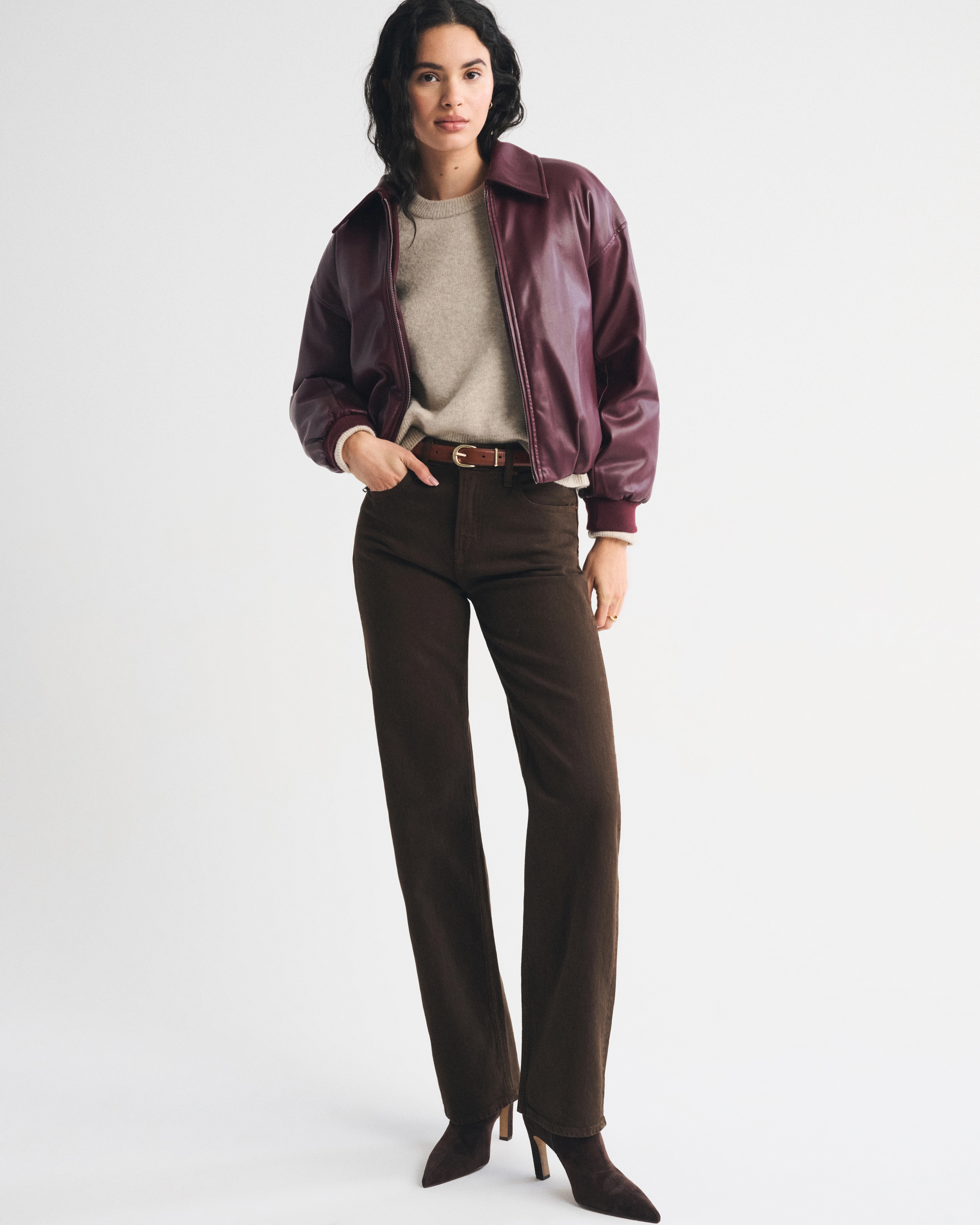 High Rise 90s Relaxed Jean | Abercrombie & Fitch (US)