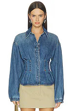 BLANKNYC Denim Shirt in Blue. - size L | Revolve Clothing (Global)