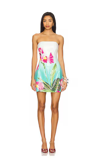 Ibiza Mini Dress in Nalani Print

        
            Runaway The Label
        
               ... | Revolve Clothing (Global)