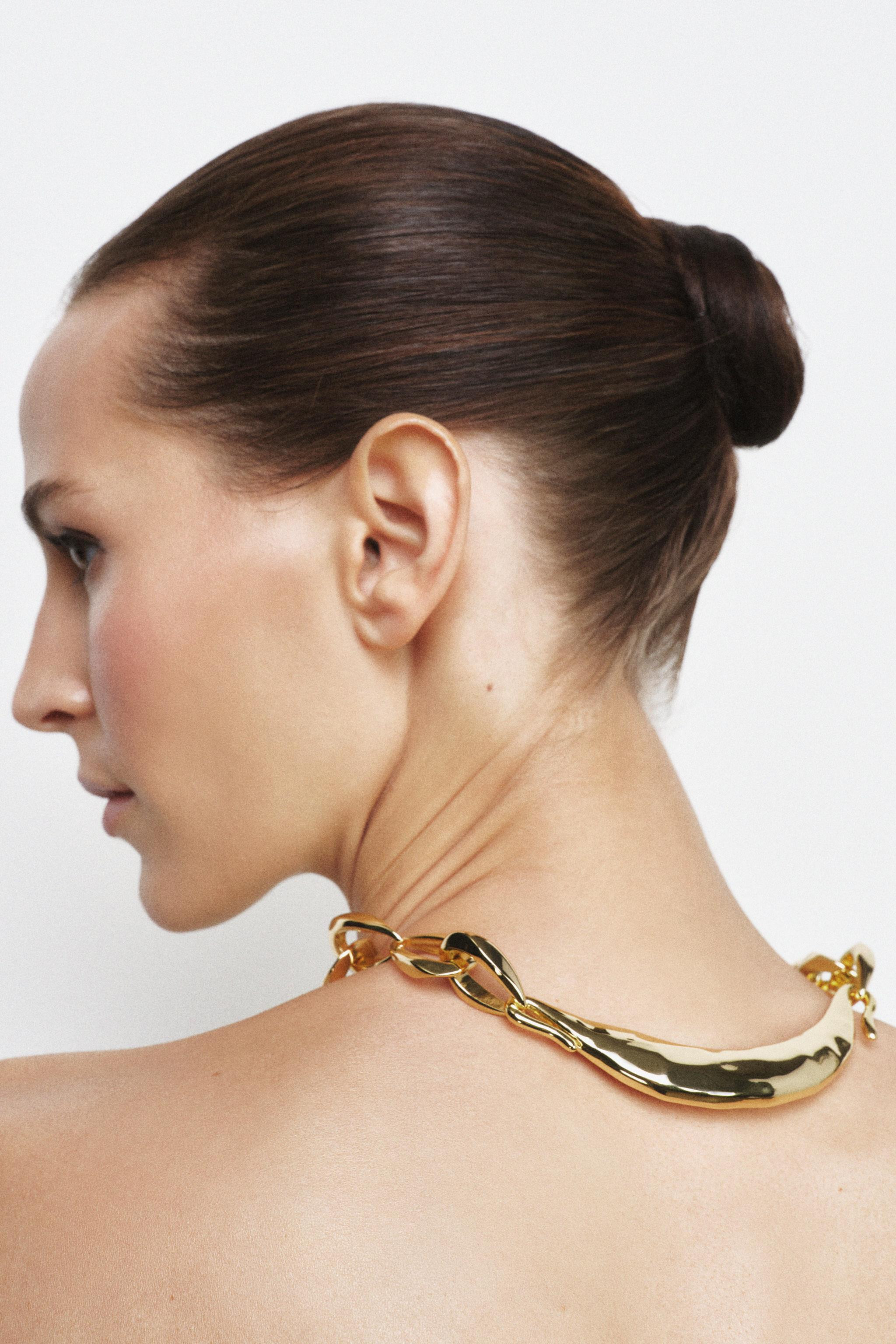 METAL CHAIN NECKLACE | Zara US