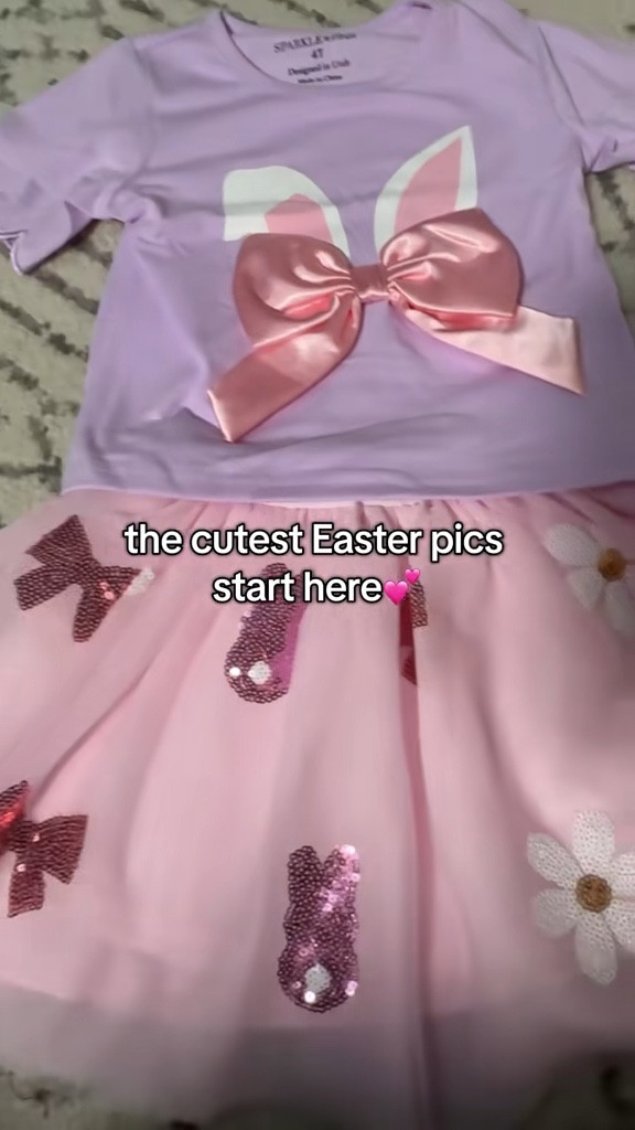 This little bunny outfit is such a cute option for spring and Easter photos. The bow detail and tulle skirt make it a fun outfit for special moments.

toddler bunny outfit, girls easter outfit toddler, bunny skirt set toddler girl, toddler spring outfit girl, easter bunny outfit toddler, toddler tulle skirt set, girls holiday outfit toddler

#LTKSaleAlert #LTKSeasonal #LTKKids