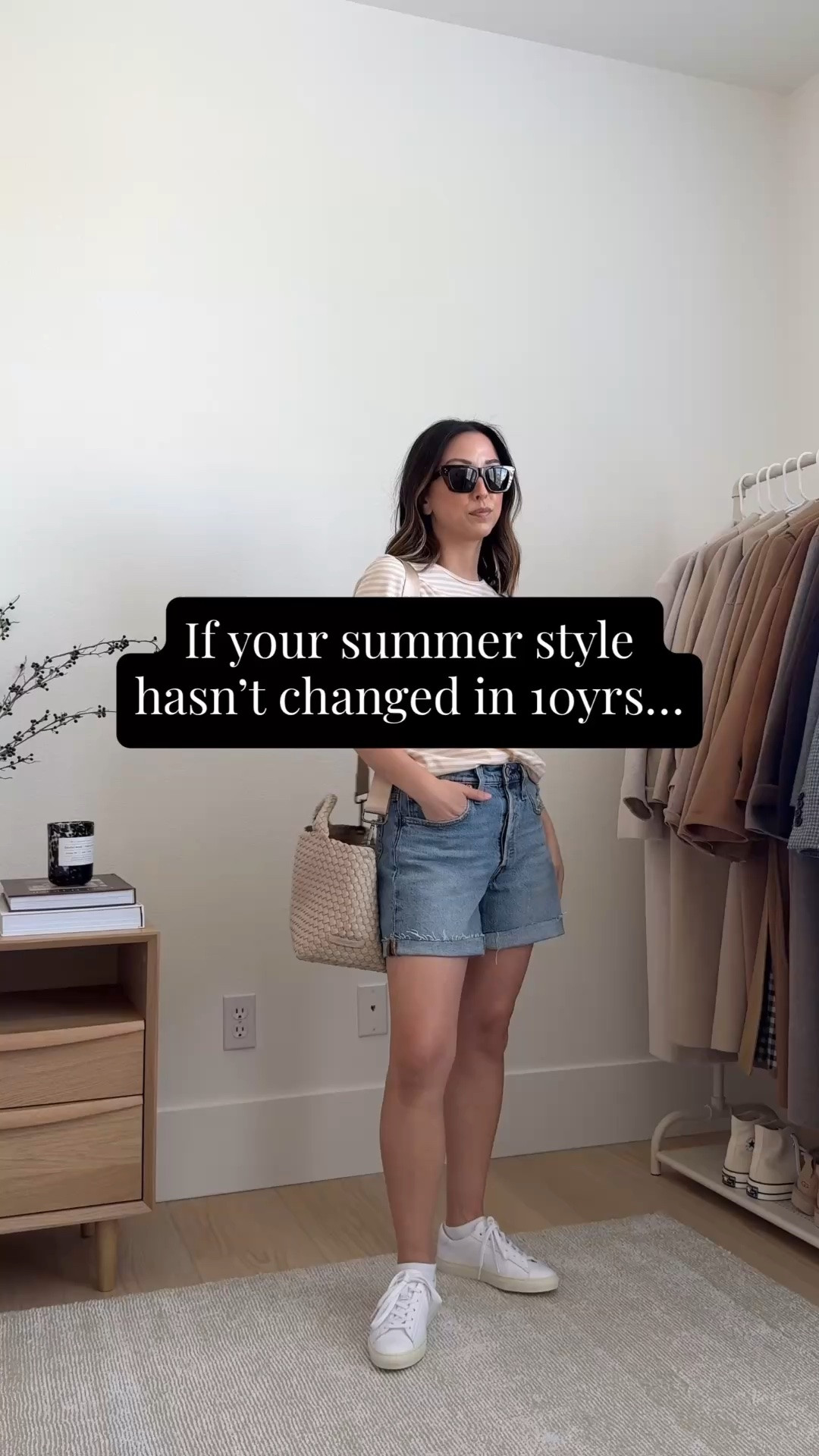 If your summer style hasn't changed in 10yrs, this post is for you!

Outfit details:

Look 1

Kule tee medium
AGOLDE Parker shorts 25 - size up
Staud flats 35
Marea tote - old
Polo Ralph Lauren hat

Look 2
Madewell tank xs
AGOLDE Parker shorts 25 - size up
J.Crew tote
Tkees Phoebe sandals 5
Celine sunglasses 

Look 3
Reformation tank small - old, linked similar
Citizens of Humanity Miro jeans 24 - wearing my smaller size and cut hems
Madewell tote - old
Le Specs sunglasses
Madewell sandals 5 - old

Look 4
Aritzia dress xs - old
Sezane bag  - color is old
Everlane cotton sweater xs
Ancient Greek sandals 35
Celine sunglasses

Look 5
Everlane box cut tee medium
J.Crew denim shirt small - old
Gap Factory linen pants petite xs
Havianna sandals 5
Amazon sling bag
YSL sunglasses

#LTKmomlife #LTKPetite