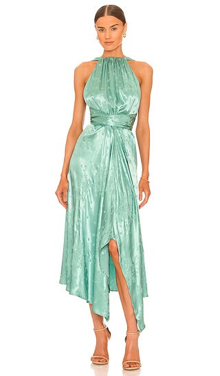Juniper Midi Dress in Spearmint | Revolve Clothing (Global)