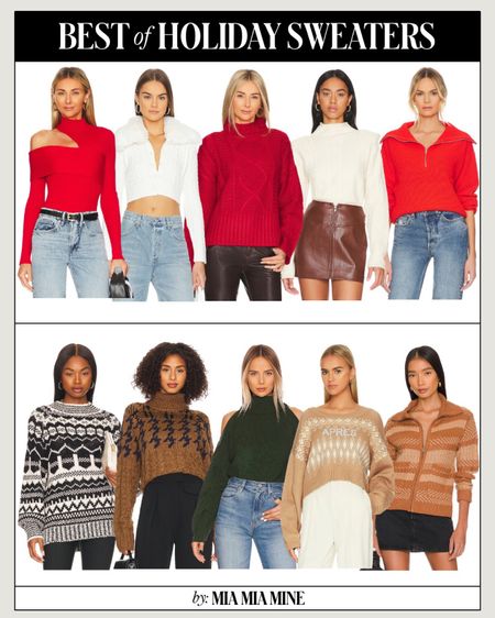 Holiday sweaters / holiday outfits
Christmas sweaters 



#LTKstyletip #LTKHoliday #LTKunder100