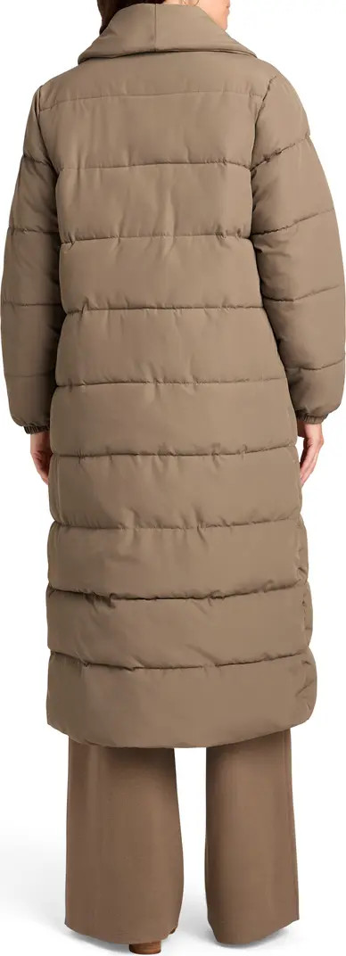 x @Cellajaneblog Longline Puffer Coat | Nordstrom