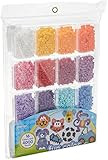 Perler Beads Fun Colors Fuse Beads and Storage Tray For Kids Crafts, 4000 pcs | Amazon (US)