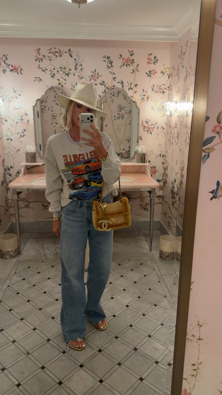 My favorite relaxed fit raw hem denim (size down)
