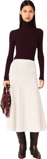 maje Long knit skirt | Nordstrom | Nordstrom