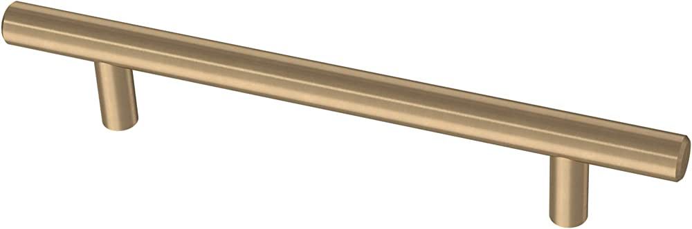 Franklin Brass P01026Z-CZ-B Bar 5-1/16 Inch Cabinet Pull, 5-1/16" (128mm), 10-Pack, Champagne Bro... | Amazon (US)