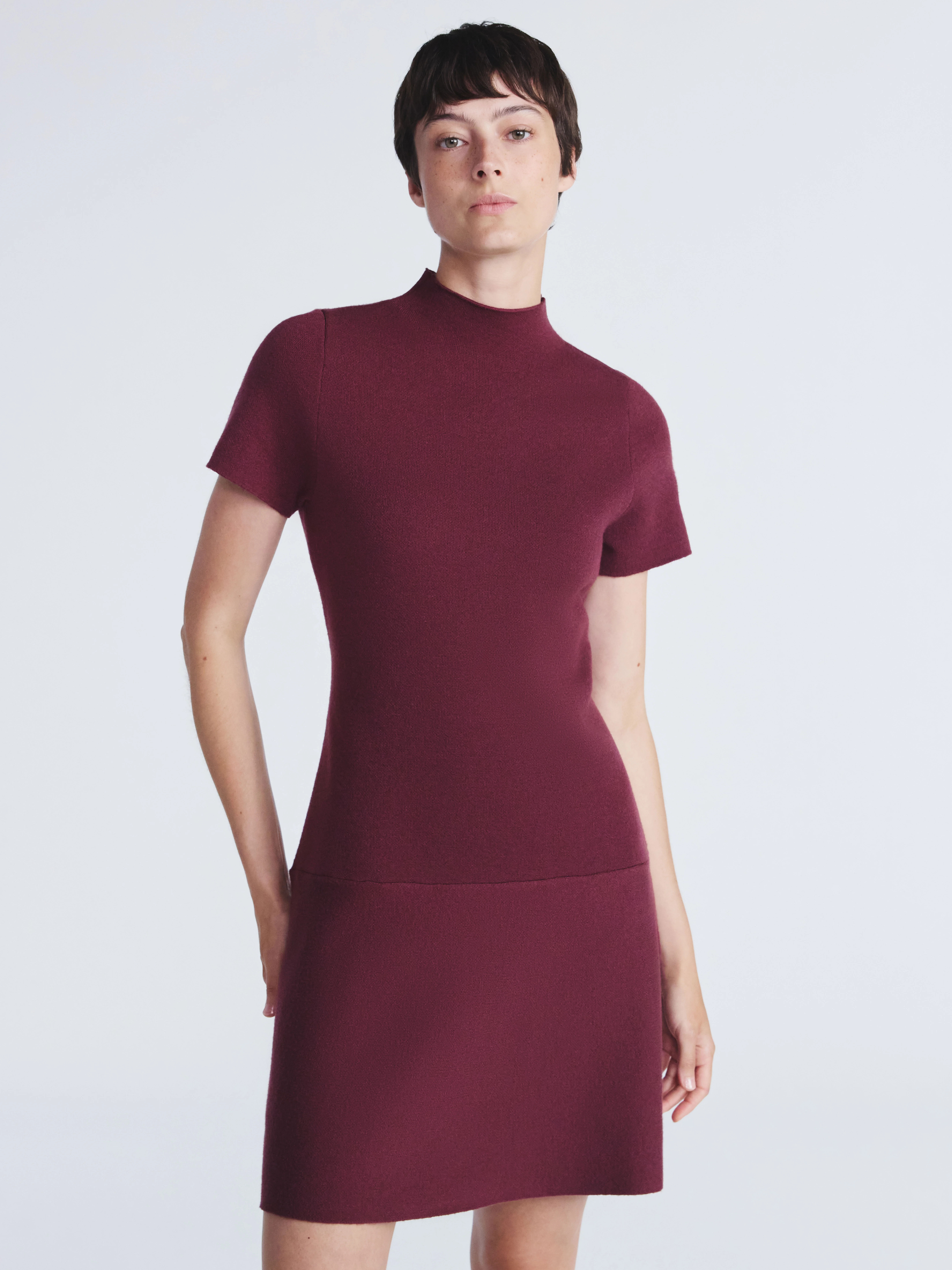 Scoop Women's and Women’s Plus Fit and Flare Jacquard Sweater Dress, Sizes XS-4X - Walmart.com | Walmart (US)