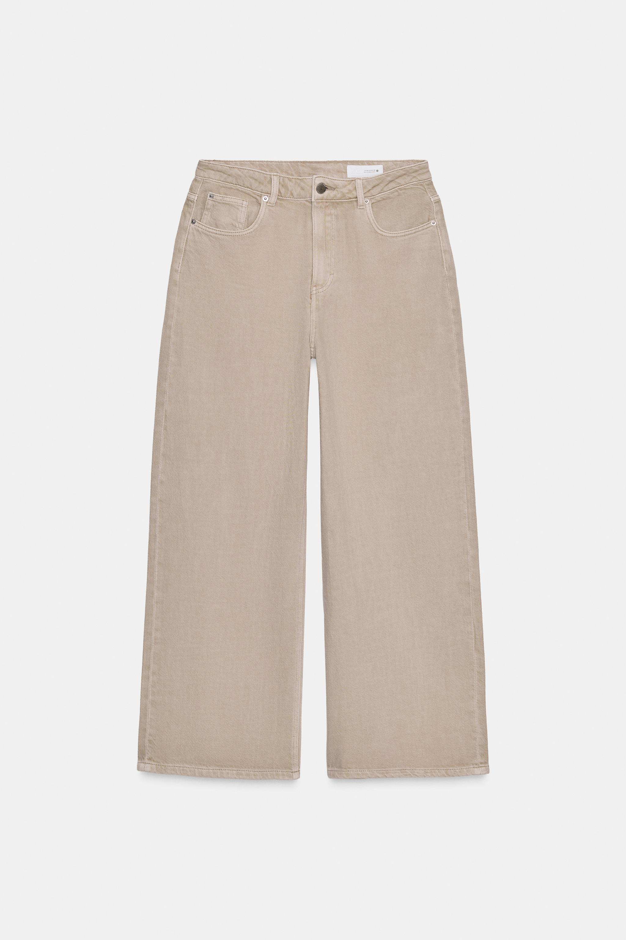 ZW COLLECTION WIDE-LEG HIGH-WAIST JEANS | Zara AU