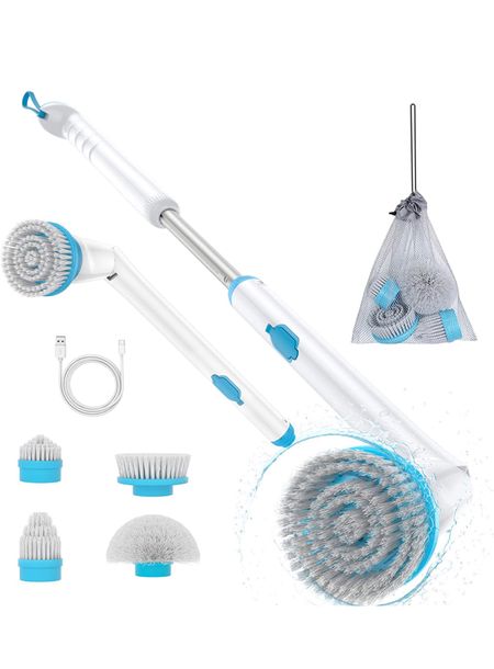 I tried out this shower scrubber in my YouTube video! Overall it’s a pretty handy tool for tough jobs. #cleaning #forthehome #cleaningtools

#LTKhome #LTKxNSale #LTKFind