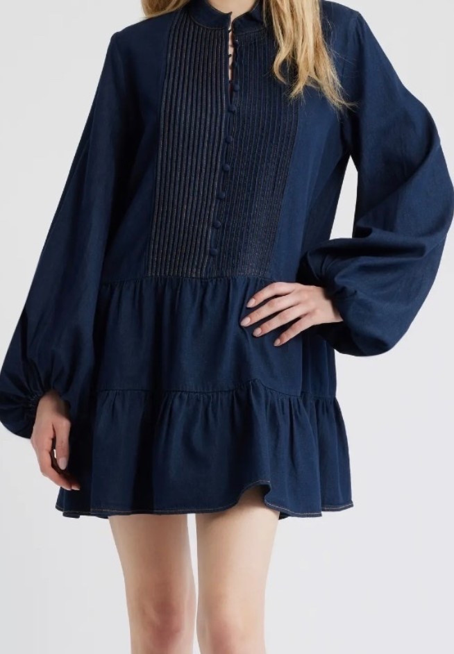 Denim dress 
Nordstrom anniversary sale

#LTKSaleAlert