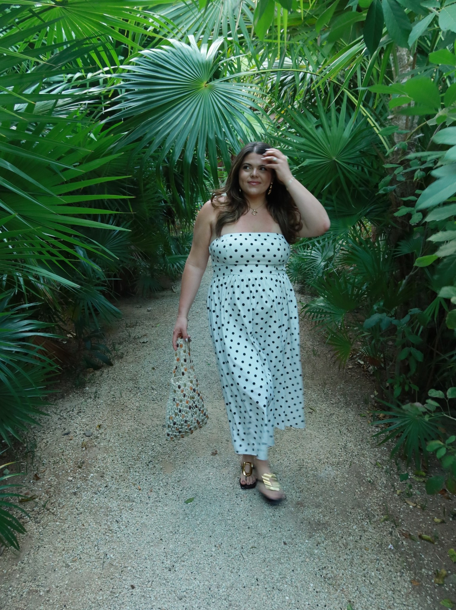 Polkadot dress from Amazon. What I’m wearing on our spring break vacation. Would be so cute under a denim jacket this spring or on its own in the summer! Wearing XL

Resort, date night, beach, vacation, summer dress, size 14, size 12 ￼

#LTKTravel #LTKPlusSize #LTKMidsize