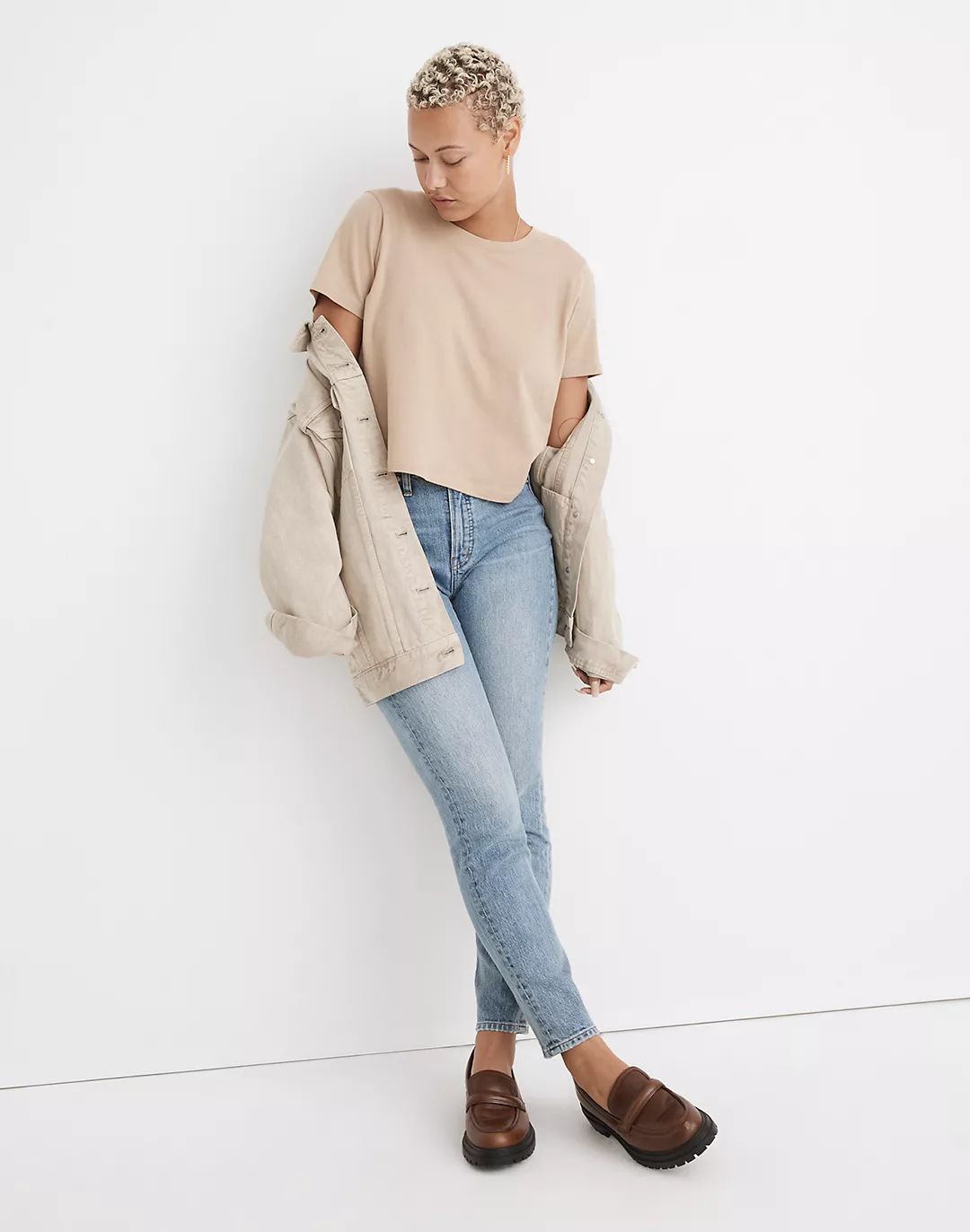 The Petite Curvy Perfect Vintage Jean in Heathcote Wash | Madewell