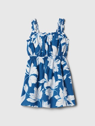 babyGap Linen-Blend Tank Dress | Gap (US)