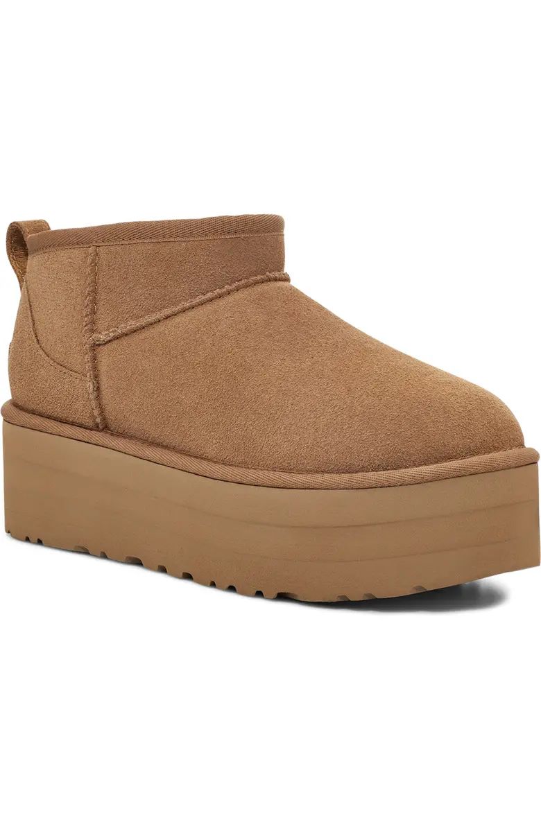 UGG® Classic Ultra Mini Platform Boot (Women) | Nordstrom | Nordstrom