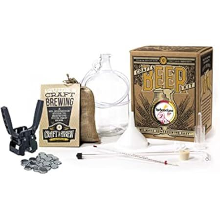 Craft A Brew - Light - Craft Lager - Beer Making Kit - Make Your Own Craft Beer - Complete Equipment | Amazon (US)