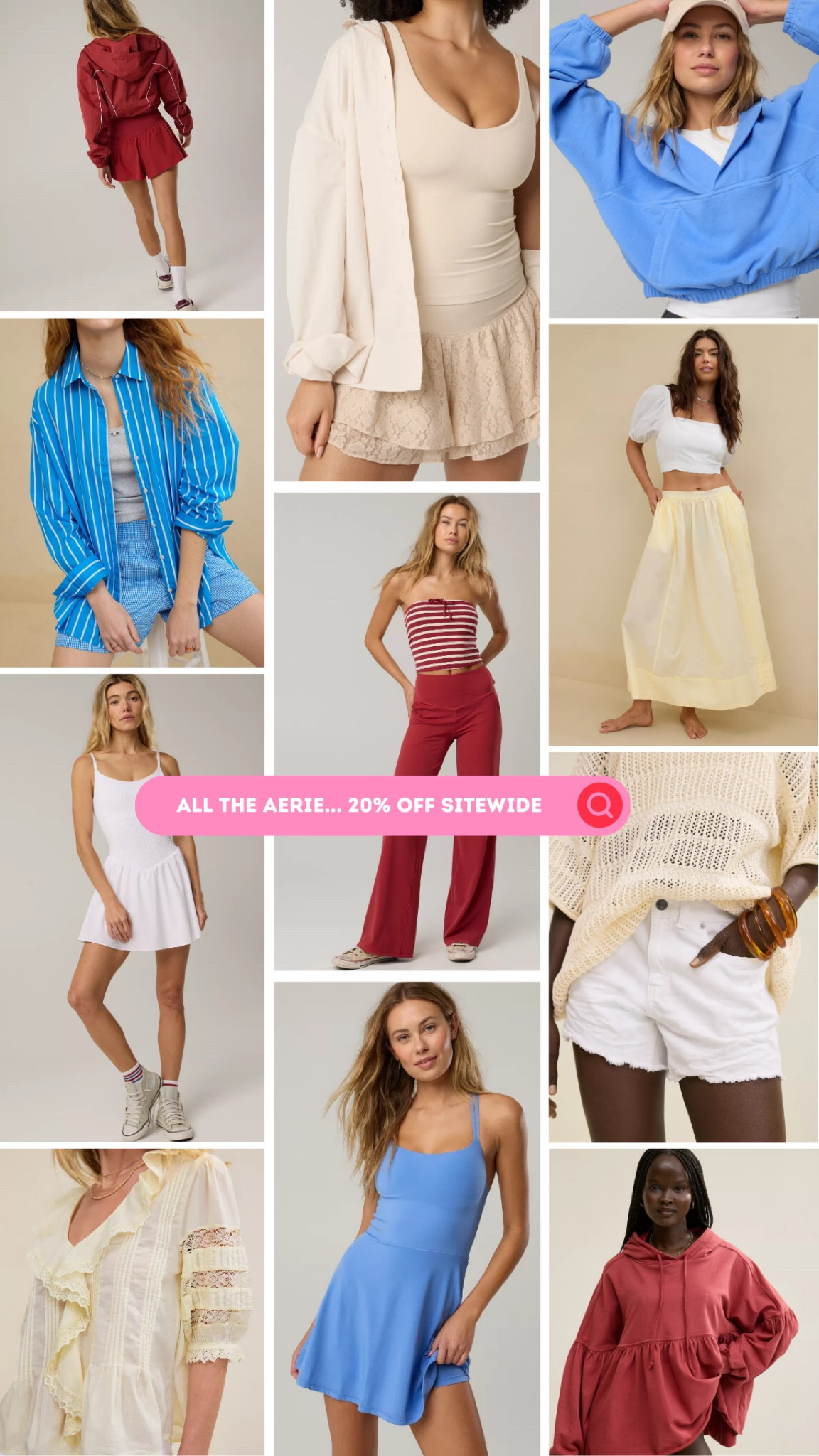 AERIE 20% off this weekend!! stock up on all the comfy colors | 

#LTKSaleAlert #LTKSpringSale #LTKStyleTip