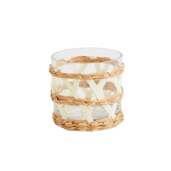 Island Wrapped Votive, White | The Avenue